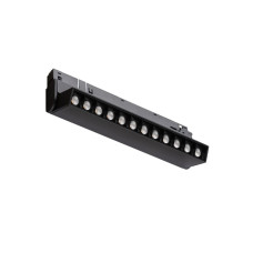 Магнитный трековый светильник Nowodvorski 10145 LVM Focus Out Led 9w 3000к IP20 Bl