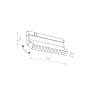 Изображение Магнитный трековый светильник Nowodvorski 10145 LVM Focus Out Led 9w 3000к IP20 Bl ИМ Light-Deco 2 