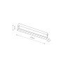 Изображение Магнитный трековый светильник Nowodvorski 10644 LVM Focus Out Led 1x9w 4000к 880Lm IP20 Bl ИМ Light-Deco 2 