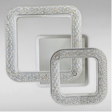 Стельова люстра LED з підсвічуванням Light House SC-18203/1+1C WH+PK/BU/PL 52W+12W 380*300*140 біла