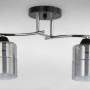 Зображення Люстра стельова Light House SC-18668/2 BK+CR 390*130*250 чорна + хром ИМ Light-Deco 1 