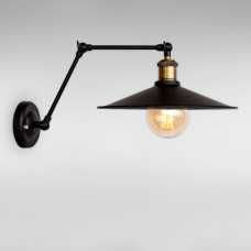 Настінний світильник Бра Light House LS-18677-1W BK чорний + бронза