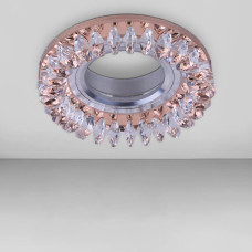 Світильник точковий вбудований levistella 716019 золото + прозорий