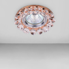 Світильник точковий вбудований levistella 716049 золото + прозорий