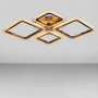 Зображення Люстра стельова LED Light House SL-18183/2+2 FG+RGB 96W DIMMER 3000-6000 H130*L700*W510, колір золото ИМ Light-Deco 