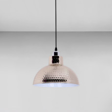 Люстра підвісна Лофт Light House LS-18683-1 CR+WH дзеркальний з білим