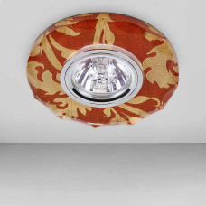 Світильник точковий вбудований levistella 716B073 червоний із золотим візерунком