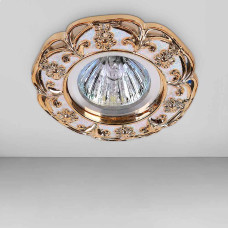 Світильник точковий вбудований levistella 7472453 GD колір золото