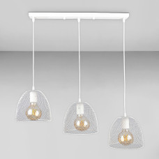 Люстра підвісна лофт Light House LS-18454F-3 WH (500) біла