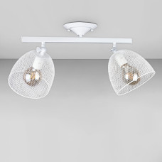 Люстра стельова лофт Light House LS-18455F-2 WH біла