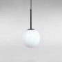 Зображення Люстра підвісна куля Light House LS-17159-1 BK+WH чорна, плафон білий  ИМ Light-Deco 1 