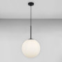 Зображення Люстра підвісна куля Light House LS-17161-1 BK+WH чорна, плафон білий  ИМ Light-Deco 