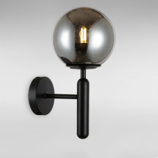 Настінний світильник Бра шар Light House LS-18598-1 BK+BK чорний, плафон чорний 