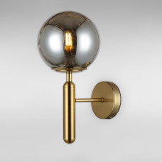 Настінний світильник Бра шар Light House LS-18598-1 BRZ+BK бронза, плафон чорний 