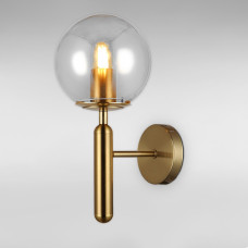 Настінний світильник Бра шар Light House LS-18598-1 BRZ+CL бронза, плафон прозорий