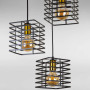Зображення Люстра навісна Light House LS-18590F-3 BRZ+BK (300) бронза з чорним ИМ Light-Deco 1 