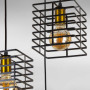 Зображення Люстра навісна Light House LS-18590F-3 BRZ+BK (300) бронза з чорним ИМ Light-Deco 2 