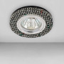 Зображення Світильник точковий вбудований Levistella 70572 чорний з камінням ИМ Light-Deco 