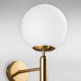 Изображение Настенный светильник Бра Light House DL-18537/1W латунь, плафон белый  ИМ Light-Deco 2 