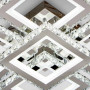 Зображення Люстра стельова світлодіодна Light House SY-18532/4+1 CR DIMMER 500*500*H160 296W, колір хром ИМ Light-Deco 3 