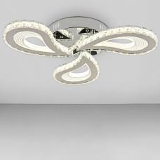 Люстра стельова світлодіодна Light House SY-18534/3 CR D495*130 90W, колір хром