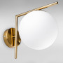 Изображение Настенный светильник Бра Light House DL-18544/1W латунь, плафон белый  ИМ Light-Deco 1 