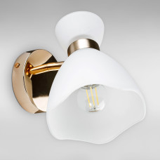 Настінний світильник Бра Light House DL-18568/1W золото, плафон білий 