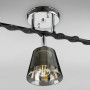 Зображення Люстра стельова Light House DL-18572/3 темний хром, плафон димчастий  ИМ Light-Deco 1 