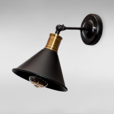 Настінний світильник Бра Light House LS-18584F2-1 BK чорний + бронза