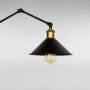 Зображення Настінний світильник Бра Light House LS-18585F-1 BK чорний + золото ИМ Light-Deco 1 