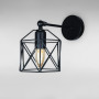 Зображення Настінний світильник Бра Light House LS-17162F-1 BK чорний ИМ Light-Deco 