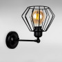 Зображення Настінний світильник Бра Light House LS-18147F-1 BK чорний ИМ Light-Deco 1 