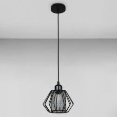 Люстра подвесная лофт Light House LS-18593F-1 BK черная 
