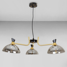 Люстра підвісна Light House LS-18613-3 бронза із чорним