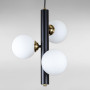 Зображення Люстра підвісна Light House LS-18616-3 BK+WH чорна, плафон білий  ИМ Light-Deco 1 