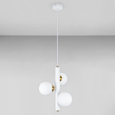 Люстра підвісна Light House LS-18616-3 WH+WH біла