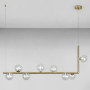 Изображение Люстра подвесная Light House LS-18636-8 BRZ+CL бронза, плафон прозрачный  ИМ Light-Deco 