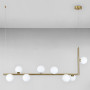 Изображение Люстра подвесная Light House LS-18636-8 BRZ+WH бронза, плафон белый ИМ Light-Deco 