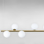 Изображение Люстра подвесная Light House LS-18636-8 BRZ+WH бронза, плафон белый ИМ Light-Deco 1 