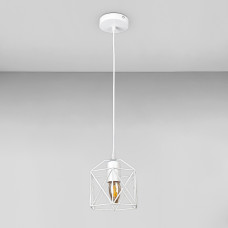 Люстра підвісна Лофт Light House LS-17162F-1 WH біла