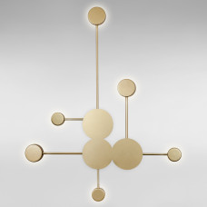 Настінний світильник світлодіодний Бра Light House LS-18647 BRZ LED 20W 2700K бронза