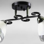 Зображення Люстра стельова Light House SC-18731/2 CR+BK 450*180*240 хром + чорний, плафон білий з сірим ИМ Light-Deco 1 