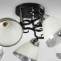 Зображення Люстра стельова Light House SC-18731/5 CR+BK D520*240 хром + чорний, плафон білий + сірий ИМ Light-Deco 1 