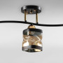 Зображення Люстра стельова Light House SC-18742/3 BK+FG 60*23*26 чорний золото, колір плафону медовий + чорний ИМ Light-Deco 1 