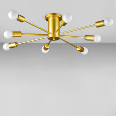 Люстра стельова Light House DL-18754/8 золото