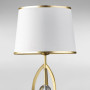 Зображення Настільна лампа з абажуром Light House DL-18758/1T латунь, абажур білий ИМ Light-Deco 1 