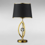 Зображення Настільна лампа з абажуром Light House DL-18759/1T латунь, абажур чорний ИМ Light-Deco 