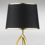 Зображення Настільна лампа з абажуром Light House DL-18759/1T латунь, абажур чорний ИМ Light-Deco 1 
