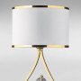 Зображення Настільна лампа з абажуром Light House DL-18760/1T латунь, абажур білий ИМ Light-Deco 1 