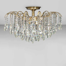 Люстра кришталева стельова Light House SH-17020/8 AB бронза